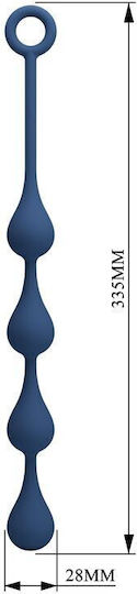 Mr Play Anal Perlen Mittel Blaue
