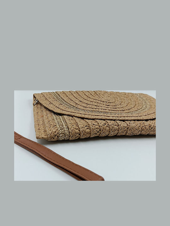 Straw Women's Envelope Beige