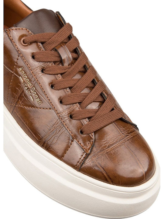 Casual Ανδρικά Sneakers Καφέ