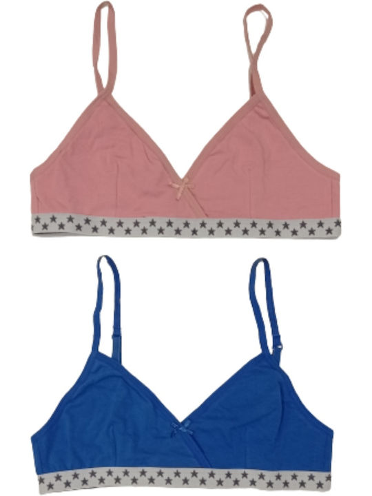 IDER Pink/Blue Damen Bralette-BH 2Pack