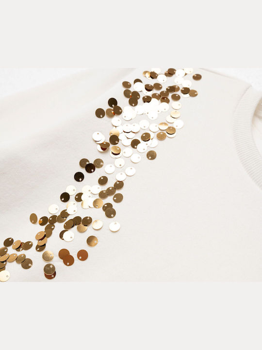 Funky Kids Sweatshirt Ecru