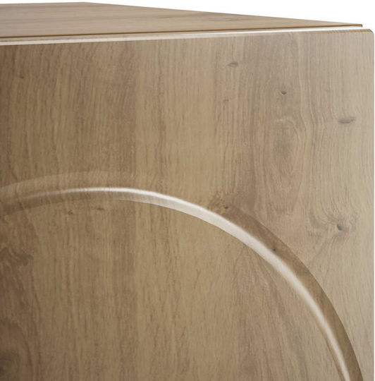 Wooden Brown Bedside Table 33.5x34.5x50cm