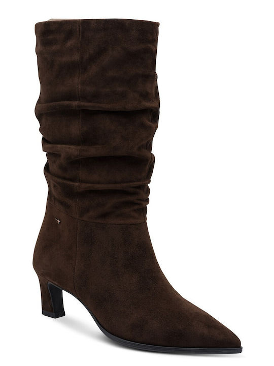 Damen Stiefeletten Braun