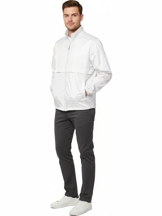 Windproof Jacket White