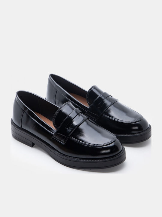 Women's Loafers In Black Color