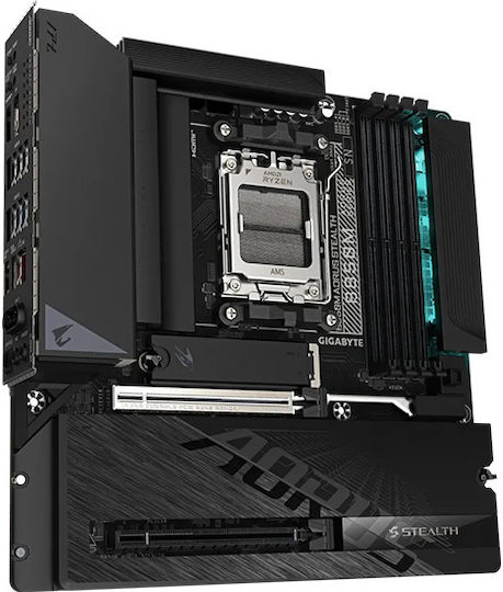 Gigabyte B850M Aorus Stealth Wi-Fi Motherboard Micro ATX με AMD AM5 Socket