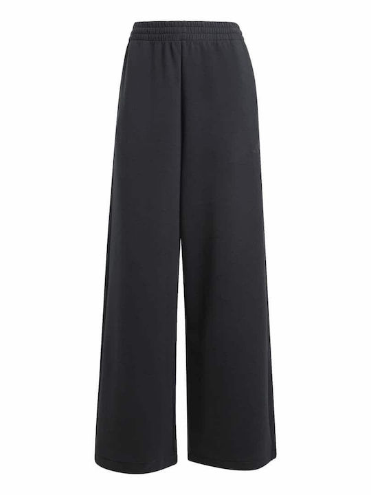 Damen Jogginghosen Breite Schwarz