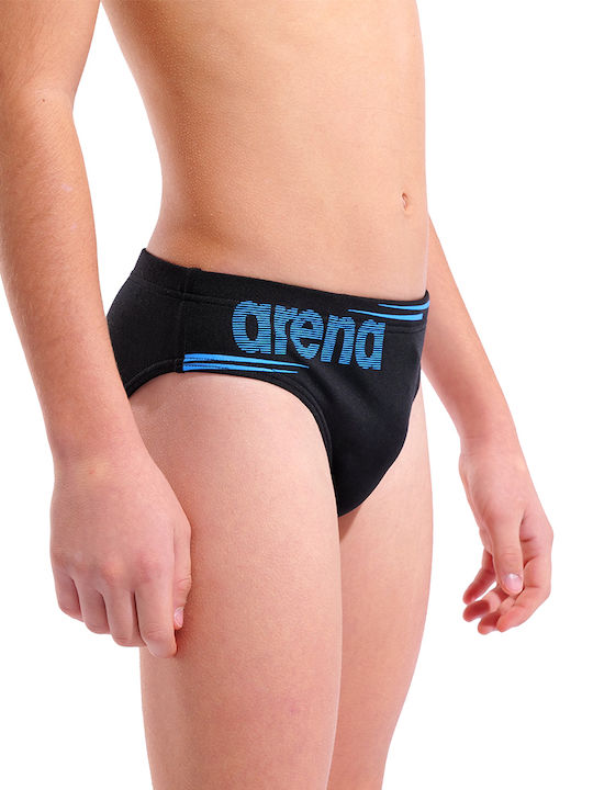 Arena Junior Παιδικό Μαγιό Σλιπ Μαύρο