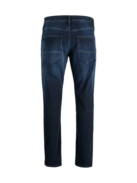 Jack & Jones Herren Jeanshose Slim Tapered Fit Dunkelblau