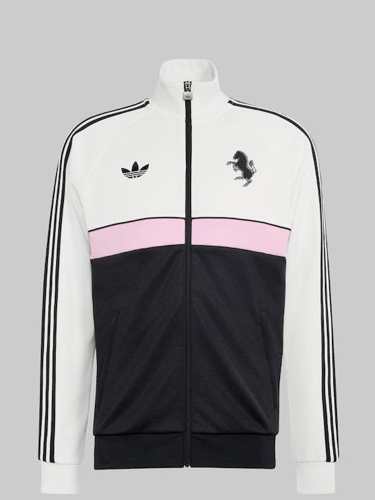 Track Top Мъжка Зaкета Бяла