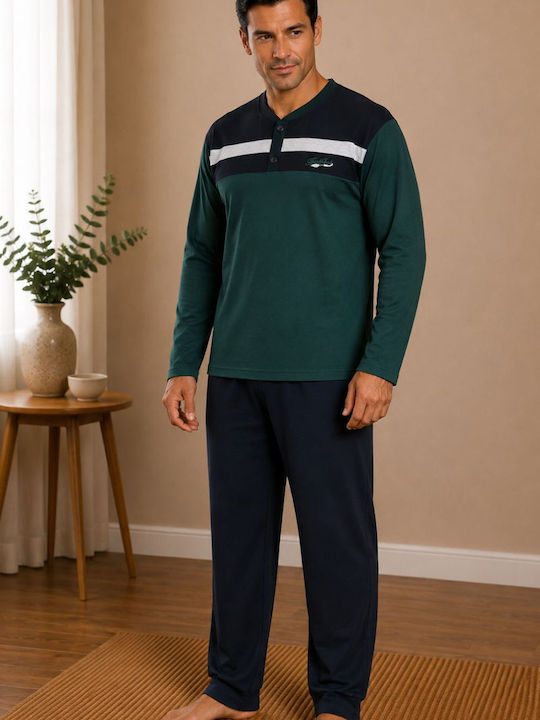 Rimoli Winter Men's Pyjamas Cypress Green