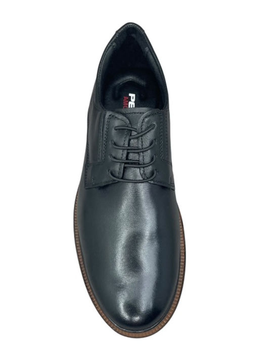 Deri Herren Freizeitschuhe Schwarz
