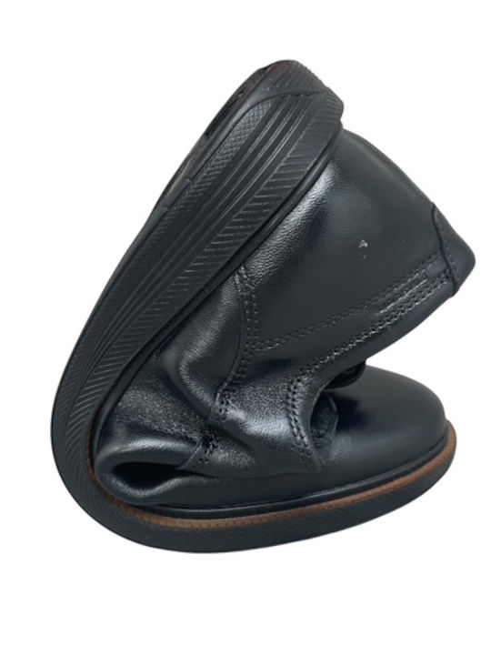 Deri Herren Freizeitschuhe Schwarz