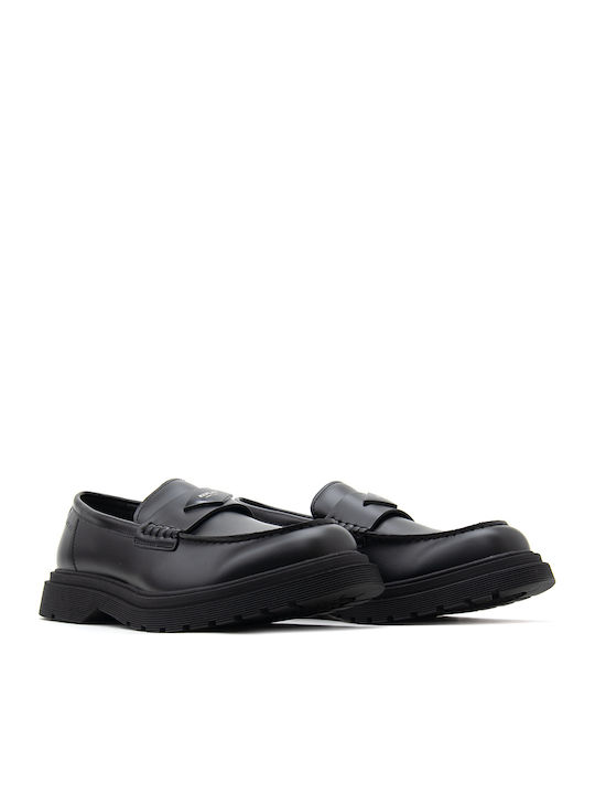 Pierce Men's Loafers in Black Colour