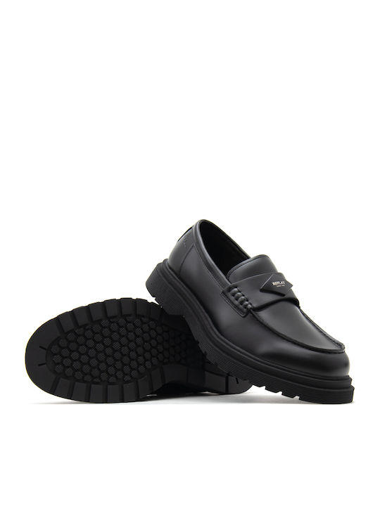 Pierce Men's Loafers in Black Colour
