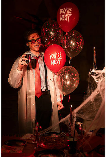 Set of 6 Red Latex Balloons