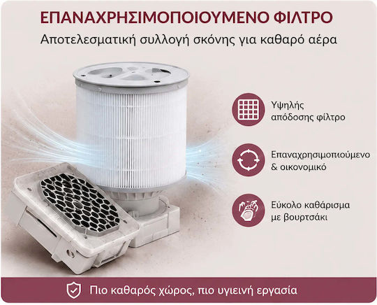 Built-in Nail Dust Collector