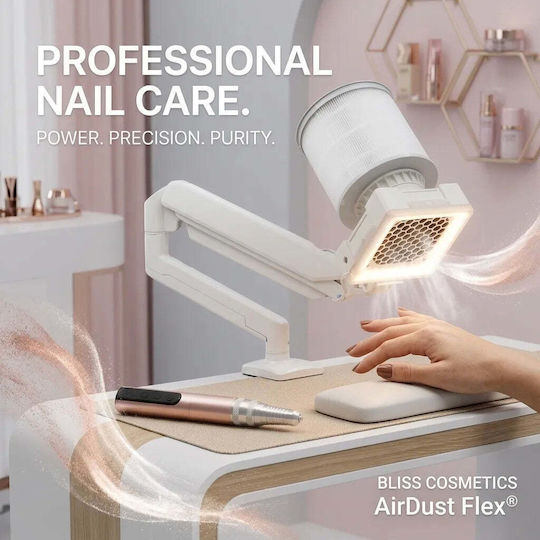 Built-in Nail Dust Collector