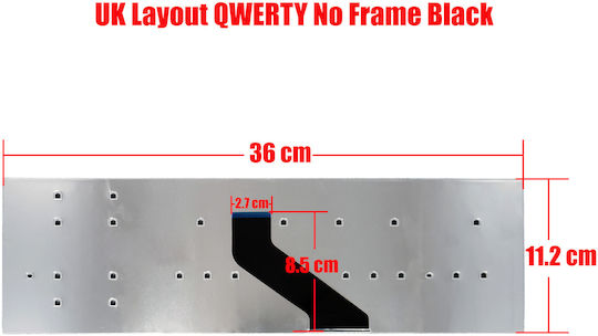 Laptop-Tastatur Acer 5755 5755g 5830 5830g 5830t 5830tg V3-551 V3-571 V3-571g V3-731 V3-771 V3-771g Mp-10k33gr-6981 Kb.i170a.394 Pk130n42a27 Pk130in2a00 Pk130in1a00 Kb.i170a.410 UK-Version Schwarz Ohne Rahmen Tastaturcode 40032uk