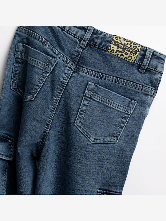 Funky Kids' Jeans Trousers Blue Funky Kids' Jeans Trousers Blue