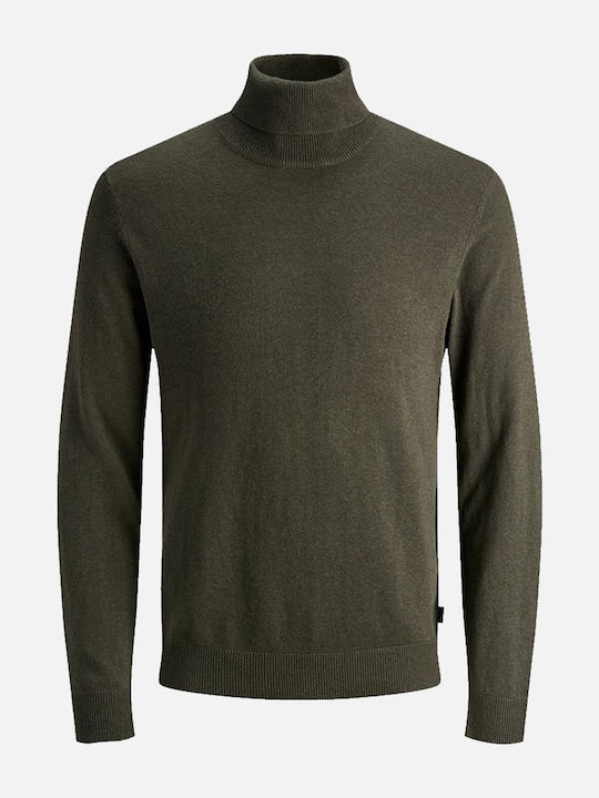Jack & Jones Neck Sweater Dark Green