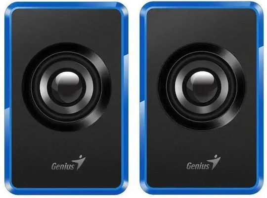 Genius SP-U125 Computerlautsprecher 2.0 mit Leistung 3W in Blau Farbe