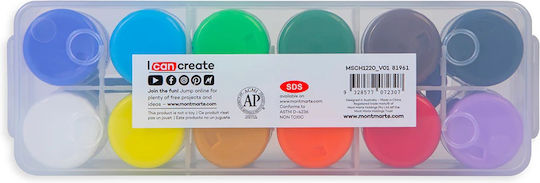 Mont Marte Acrylic Paint Set 12pcs X 20ml