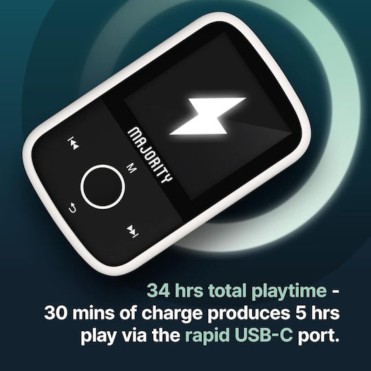 Majority Portable MP3 Player 16GB Plus Earphones