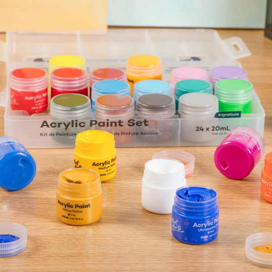 Mont Marte Acrylfarben Malset 24 Stück à 20ml