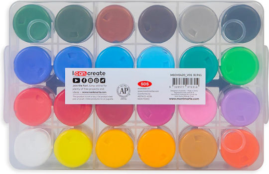 Mont Marte Acrylfarben Malset 24 Stück à 20ml
