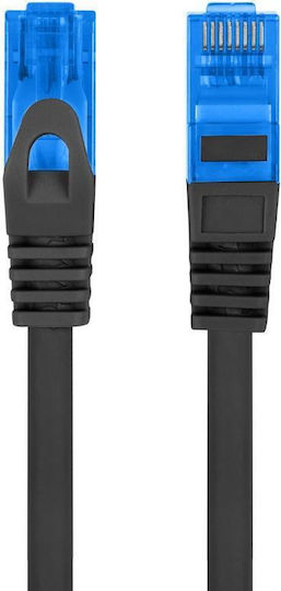 Lanberg S/FTP Cat.6a (Gigabit) Καλώδιο Δικτύου Ethernet 2m Μαύρο