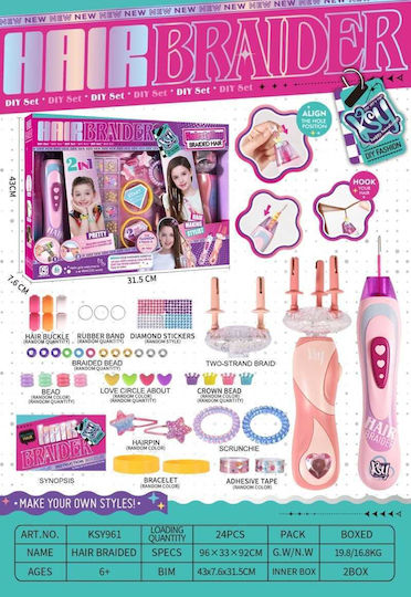 Set Friseurwesen Haarzöpfe & DIY Schmuckherstellung