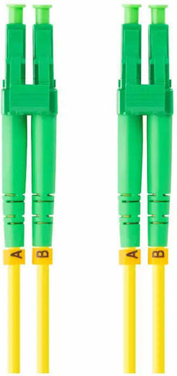 Lanberg Optisches Faser Kabel LC/APC-LC/APC 5m Mehrfarbig