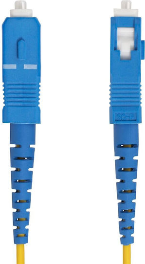 StarTech Optical Fiber Cable LC-SC 5m Yellow