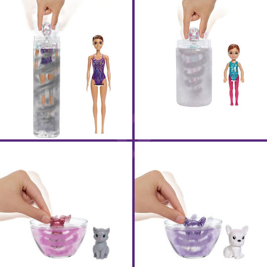 Barbie Păpușă Mare Color Reveal pentru 3+ Ani