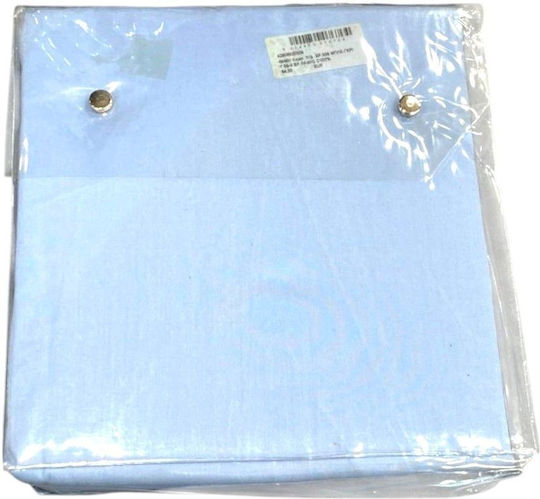 Das Home Duvet Cover Cotton Satin Super King 220x240 Line Lilac