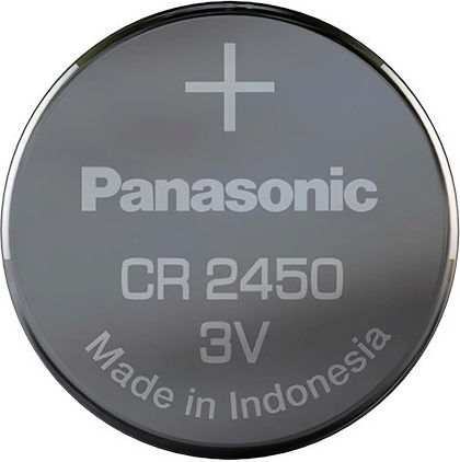 Panasonic Cell Power Batterie Lithium CR2450 3V 1Stück