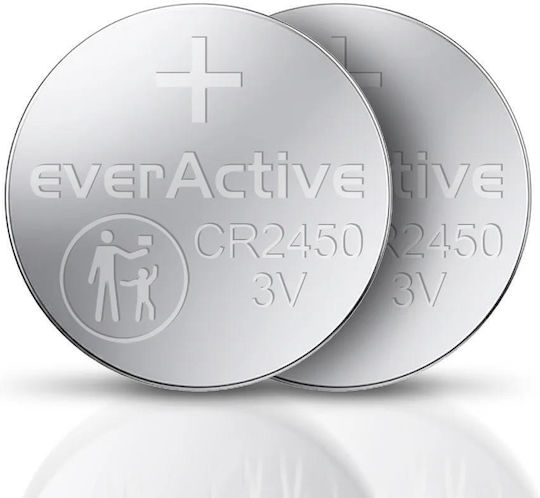 EverActive Batterien Lithium für Uhren CR2450 3V 5Stück
