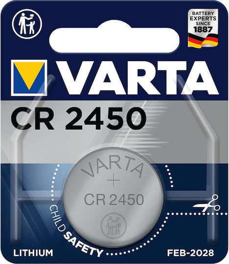 Varta Professional Electronics Batterie Lithium für Uhren CR2450 3V 1Stück