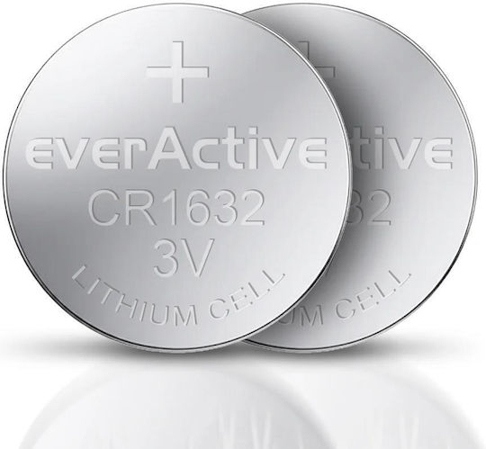 EverActive Batterien Lithium für Uhren CR1632 3V 5Stück