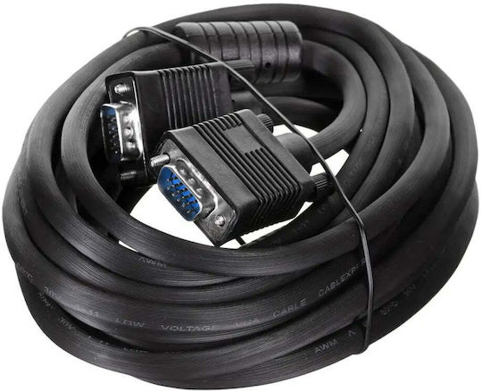 Cablexpert VGA male to VGA male Black 5m Cable (CC-PPVGA-5M-B)