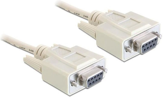DeLock Кабел VGA мъжки - VGA женски Бял 1.8м (84077)