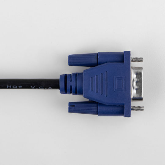 Akyga Kabel VGA-Stecker - VGA-Stecker Schwarz 1.8m (AK-AV-01)