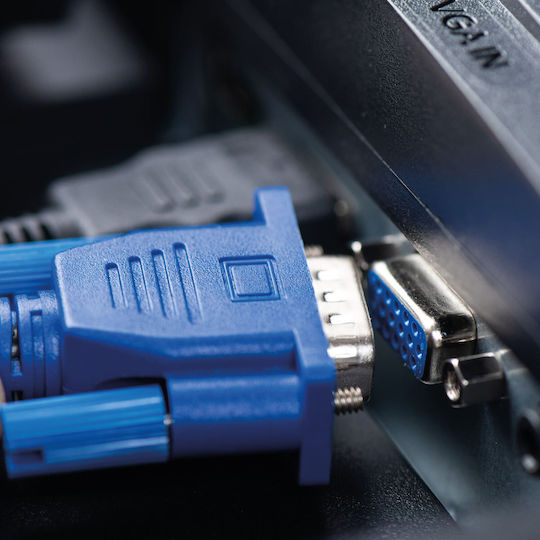 Akyga Kabel VGA-Stecker - VGA-Stecker Schwarz 1.8m (AK-AV-01)