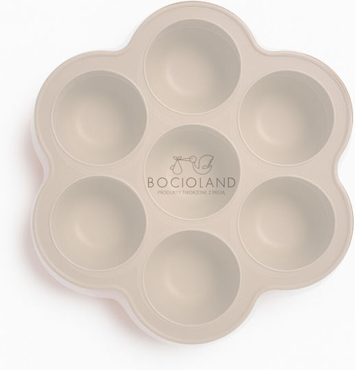 Bocioland Set De Masă Din Plastic Pentru Copii Frozen 0.065 Litri Bej 7 X 7 Cm