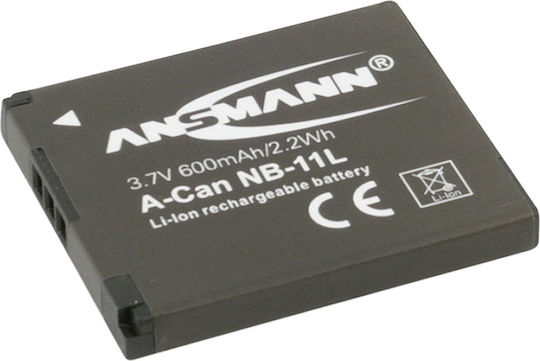 Ansmann Kamera Batterie A-Can NB 11 L 1400-0028 Lithium-Ionen (Li-Ion) Kompatibel mit Canon