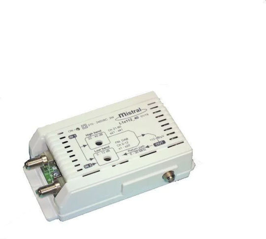 Mistral VU 1Χ112 Κεντρικός Ενισχυτής