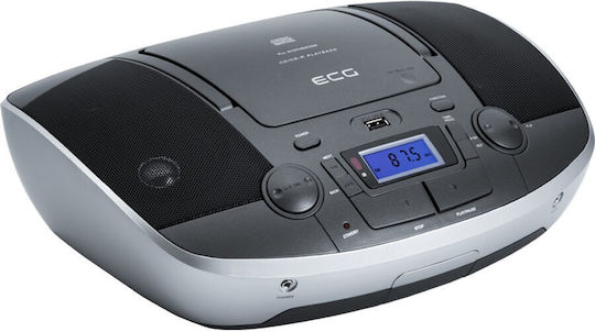ECG CDR 1000 U Portable Sound System with CD MP3 USB Radio Black