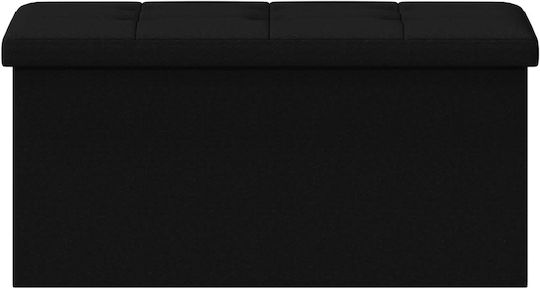 Bankhocker mit Stauraum Hölzernes Schwarze