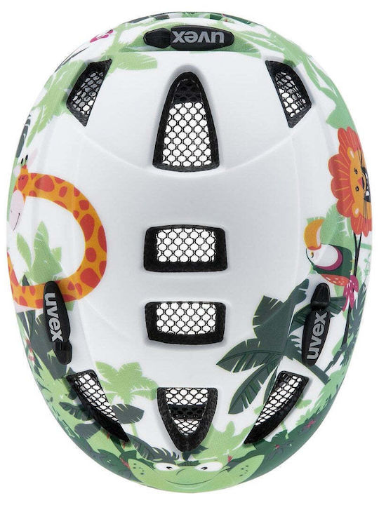 Uvex 2 Cc Kids' Helmet for City Bike Multicolour with LED Light